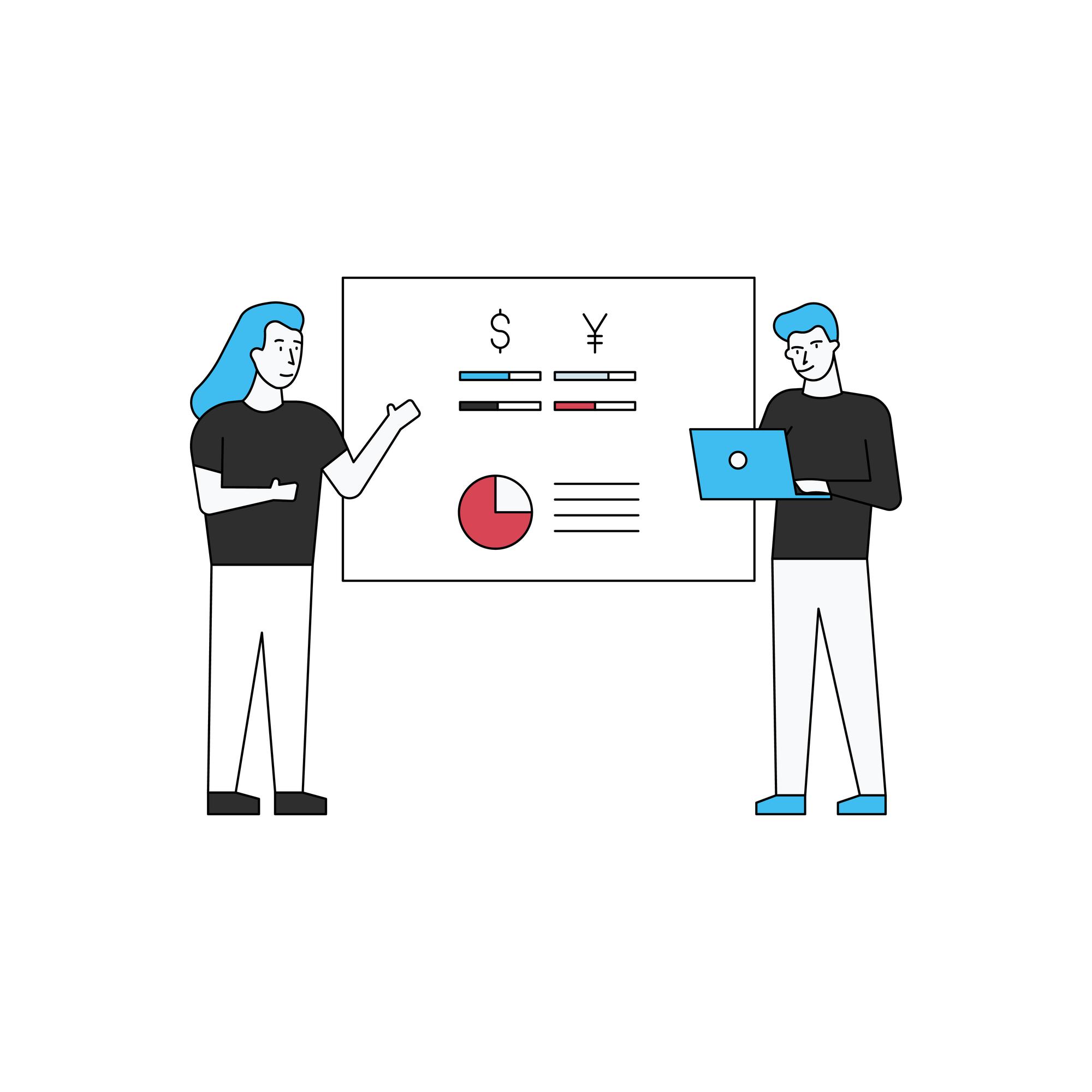 Pricing example illustration